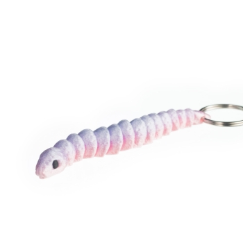 Wąż tęczowy - brelok do kluczy